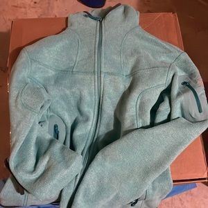 Women’s arcteryx fleece . Full zip